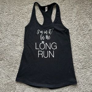 Newly Engaged/married tank top. Size small. EUC.